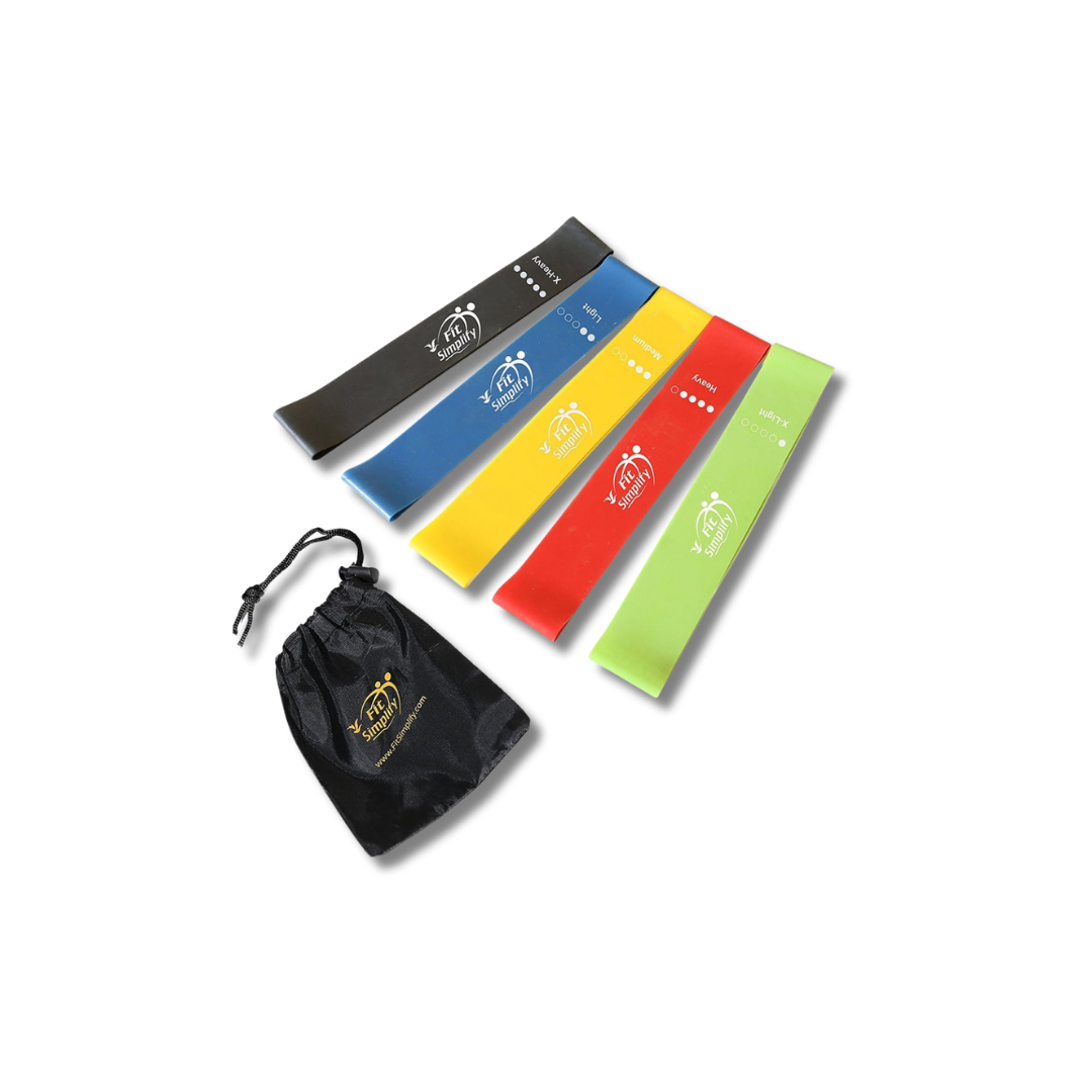 Resistance Band Set (5 Levels + Door Anchor)